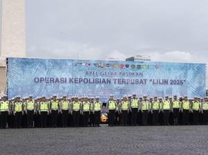 Kapolri Imbau Personel Antisipasi Potensi Bencana-Terorisme di Ops Lilin 2025