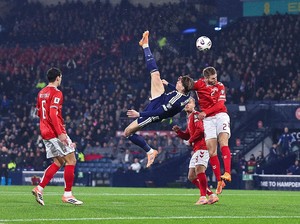 Gol Salto McTominay Dipajang di Galeri Nasional Skotlandia