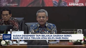 Video: Sudah Desember Tapi Belanja Daerah Baru 65,3% Dari Pagu