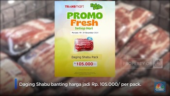 Daging Shabu Banting Harga di Transmart Bunda!