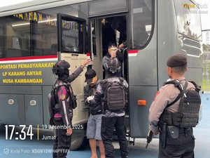 Dua Napi Palangka Raya Dipindah ke Nusakambangan, Ini Alasannya
