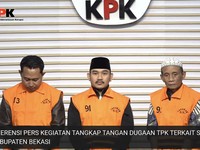 Bupati Bekasi dan Ayah Resmi Jadi Tersangka Suap Ijon Proyek Rp9,5 M