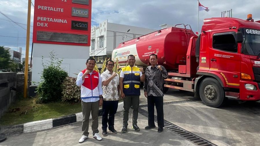 Stok dan distribusi BBM di Banda Aceh berangsur pulih. (Dok. Pertamina)