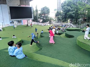 Wajah Baru Taman Film, Ruang Ramah Anak di Bawah Pasupati