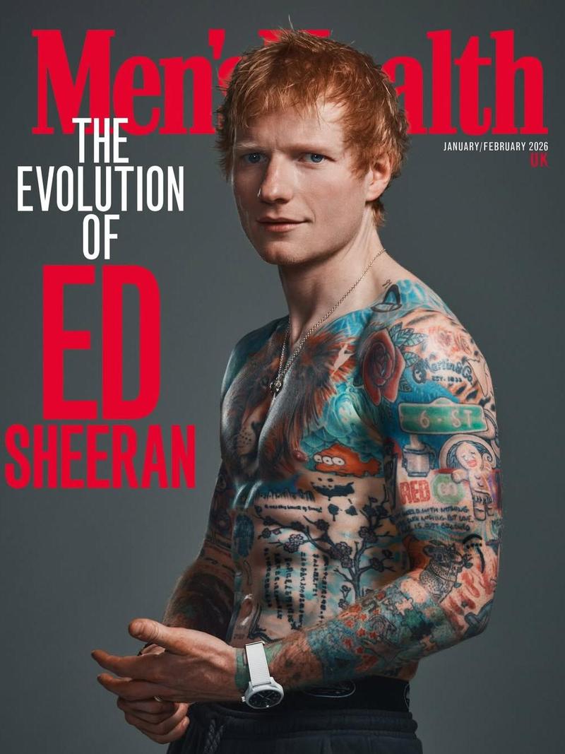 Foto: Ed Sheeran Pamer Transformasi Tubuh, Makin Kekar Setelah Jadi Ayah