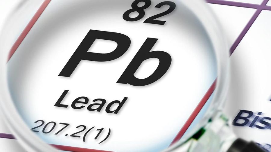 Unsur kimia timbal dalam tabel periodik. (Francesco Scatena/Shutterstock)