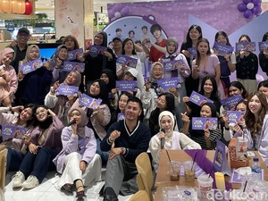 Pecah! Keseruan ARMY Rayakan Ultah Jin dan V BTS Bareng Donatku di Transmart Kokas