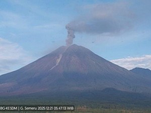7 Gunung Berapi Paling Aktif di Indonesia Tahun 2025
