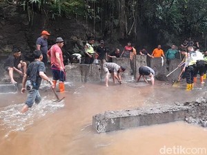 Derita Guci Diterjang Banjir Bandang: Kolam Air Panas Hilang, Pipa Hanyut