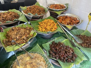 Video: Kulineran Nasi Kampung Bali dan Es Pisang Ijo di Pinggir Pantai