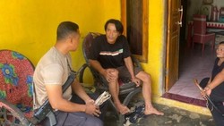 Pria di Lampung Bacok Tetangganya gegara Ditegur Ambil Batu Sungai