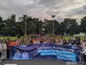 Pemprov NTB Kirim 32 Tenaga Medis-Relawan ke Aceh