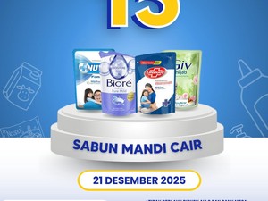 Sabun Mandi Lagi Banting Harga di Transmart Full Day Sale