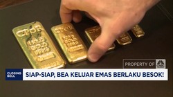 Video: Siap-siap, Bea Keluar Emas Berlaku Besok!