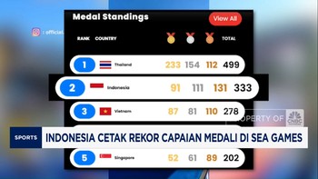 Video: Raih 333 Medali, Indonesia Cetak Rekor Capaian di SEA Games