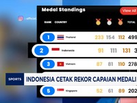 Video: Raih 333 Medali, Indonesia Cetak Rekor Capaian di SEA Games