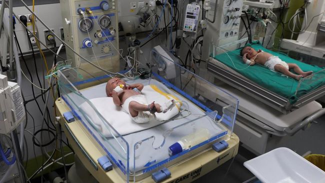 Gaza Masih Tak Aman, Ini Potret Horor Bayi Meninggal Karena Kedinginan