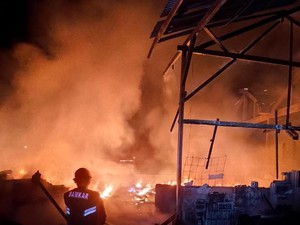 Toko Material dan Penggilingan Padi di Demak Terbakar, Pemilik Rugi Rp 1,4 M