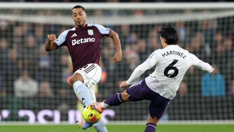 Laga EPL, Aston Villa vs Manchester United di  Villa Park, Birmingham, Inggris, Minggu (21/12/2025). (REUTERS/David Klein)