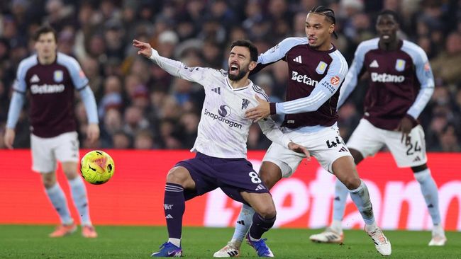 Liga Primer Inggris: Detik-Detik Aston Villa Hajar Manchester United