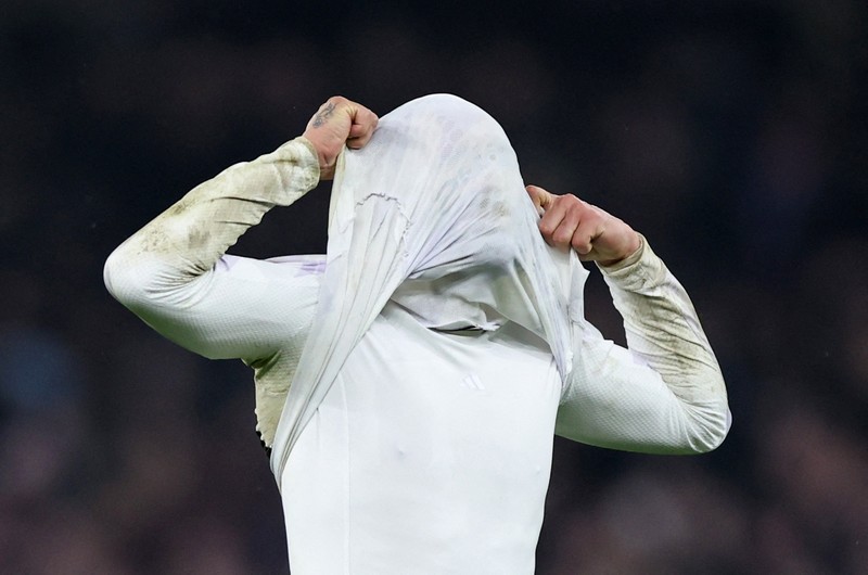 Laga EPL, Aston Villa vs Manchester United di  Villa Park, Birmingham, Inggris, Minggu (21/12/2025). (REUTERS/David Klein)