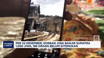 Video: Per 22 Desember, Korban Banjir Sumatra 1.090 Jiwa, 186 Hilang