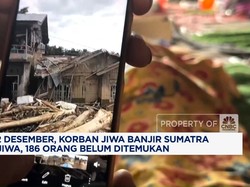 Video: Per 22 Desember, Korban Banjir Sumatra 1.090 Jiwa, 186 Hilang
