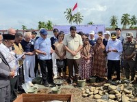 Prabowo Mulai Bangun Hunian Tetap untuk Rakyat Terdampak Bencana