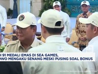 Video: RI Raih 91 Medali Emas di SEA Games, Prabowo Pusing Soal Bonus