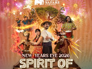 Royal Safari Garden Hadirkan Nuansa Afrika di Malam Pergantian Tahun