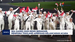 Video: SEA Games 2025 Resmi Berakhir, Menpora Thailand Beri Apresiasi