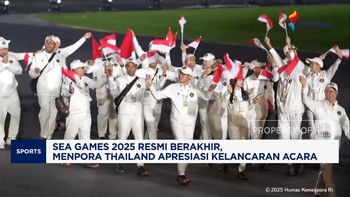 Video: SEA Games 2025 Resmi Berakhir, Menpora Thailand Beri Apresiasi
