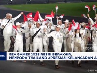 Video: SEA Games 2025 Resmi Berakhir, Menpora Thailand Beri Apresiasi
