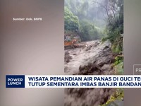 Video: Pemandian Air Panas di Guci Tegal Tutup Sementara Imbas Banjir