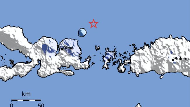 Aktivitas Sesar Dasar Laut Picu Gempa Dangkal di NTB Maginutudo 4,0