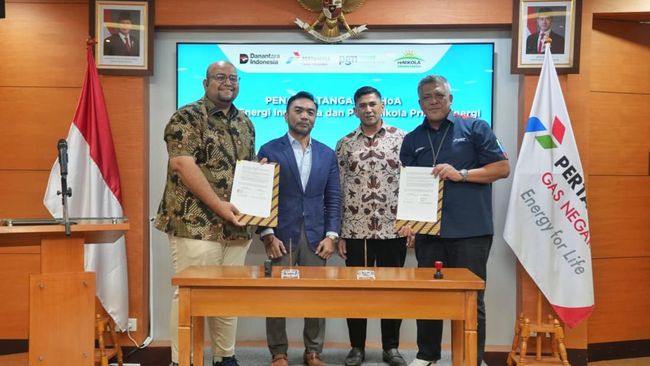 PGN Gagas dan Renikola Teken Kerja Sama Penyediaan CBG