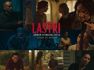 First Look Lastri: Arwah Kembang Desa, Gary Iskak Satu Layar dengan Anak