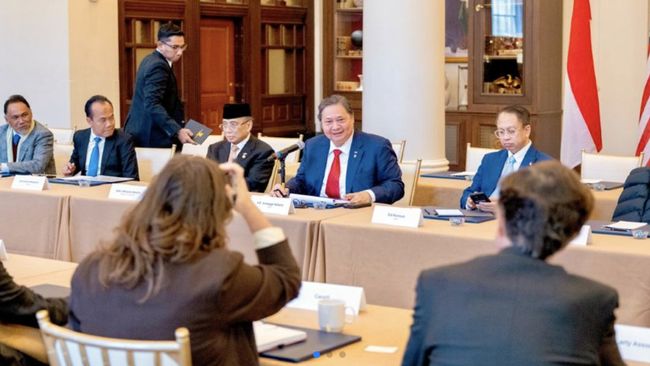 Menko Airlangga Temui Cargill, Freepot, Citi, dan Visa di AS, Bahas Ini!