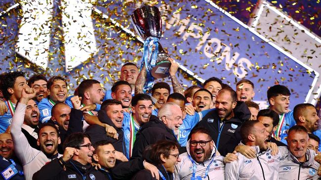Potret Napoli Juara Piala Super Italia 2025 di Arab Saudi