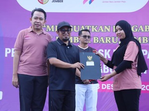 8.344 Tenaga Non-ASN di Jember Terima SK PPPK Paruh Waktu