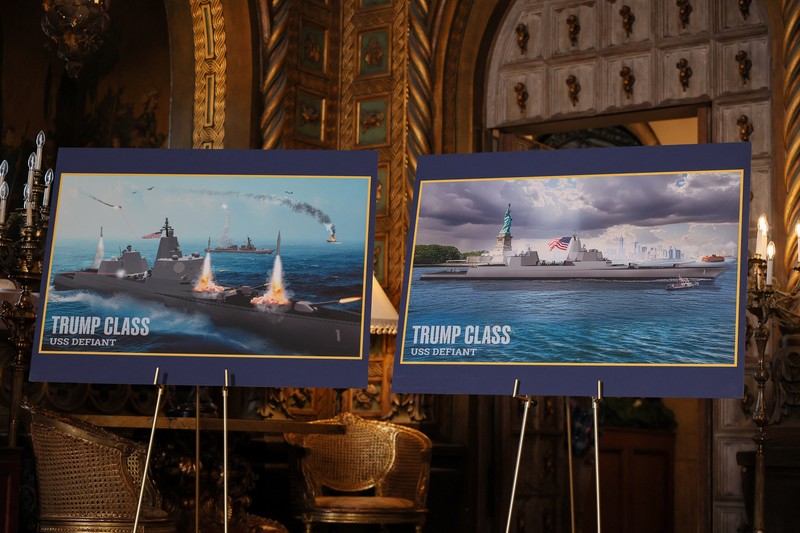 Presiden AS Donald Trump membuat pengumuman tentang