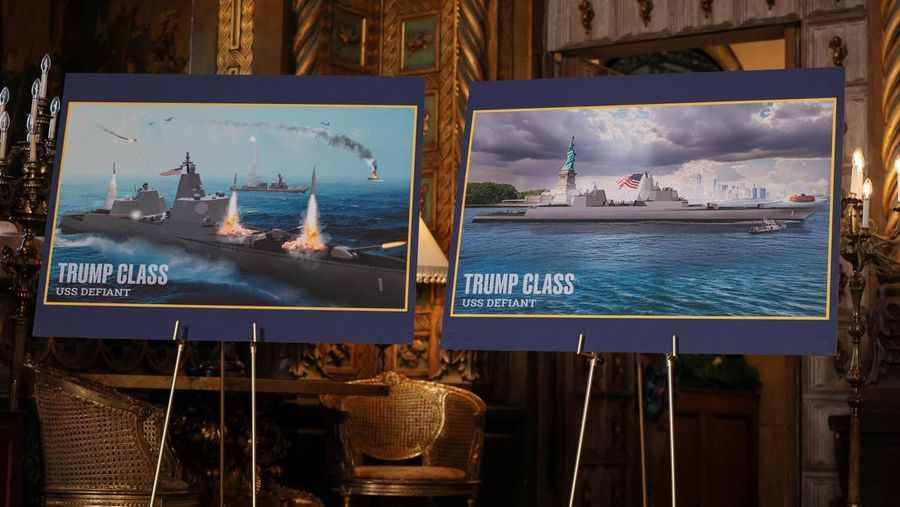 Presiden AS Donald Trump membuat pengumuman tentang 