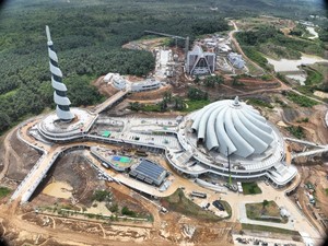 Gibran Paparkan Progres Terkini IKN, Masjid dan Gereja Hampir Rampung