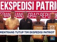 Video: Tok! Mentrans Tutup Tim Ekspedisi Patriot