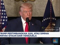 Video: Trump Pertimbangkan Jual atau Simpan Minyak Sitaan Venezuela