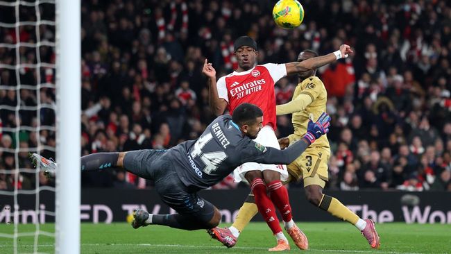 Hasil Carabao Cup: Arsenal Menang Adu Penalti Vs Crystal Palace
