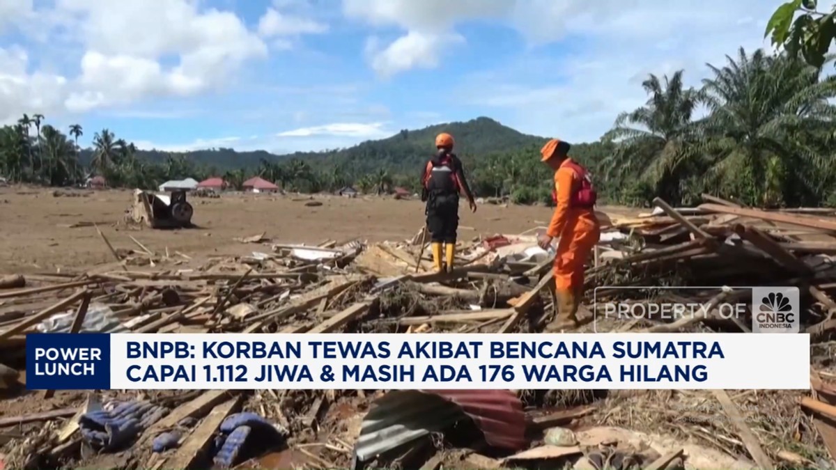 Video: BNPB: Korban Tewas Bencana Sumatra Capai 1.112 Jiwa
