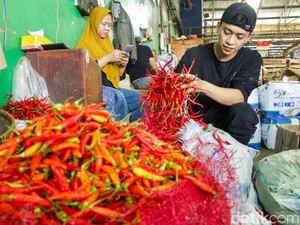 Harga Cabai Rawit Merah di Palembang Naik Tinggi, DKPP: Permintaan Normal
