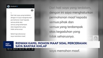 Video: Ridwan Kamil Mohon Maaf Soal Perceraian-Putin Serang Ukraina