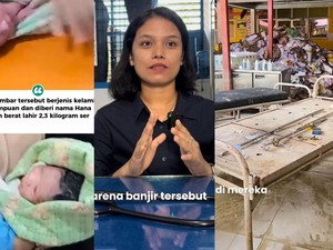 Momen Dokter Bantu Ibu Lahirkan Bayi Kembar di Ambulan saat Banjir Sumut